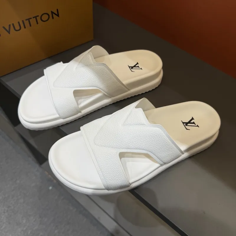 Louis Vuitton Shoes for Mens Louis Vuitton Slippers #A62477