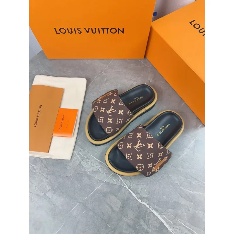 Louis Vuitton Shoes for Mens Louis Vuitton Slippers #A35175