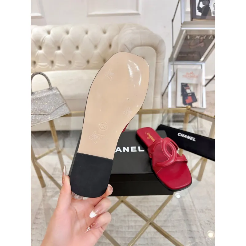 Chanel shoes for Womens Chanel slippers #A63952