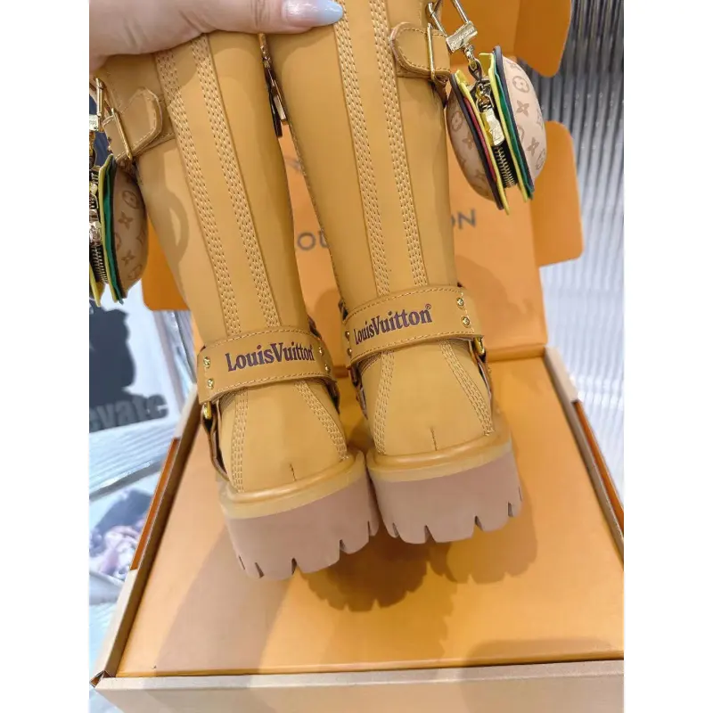 Louis Vuitton XTimberland Boots for Louis Vuitton Unisex Shoes #A54591