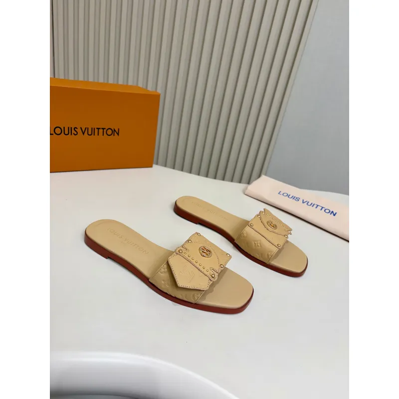 Louis Vuitton Shoes for Womens Louis Vuitton Slippers #A61913 Louis Vuitton Shoes for Womens Louis Vuitton Slippers #A61913
