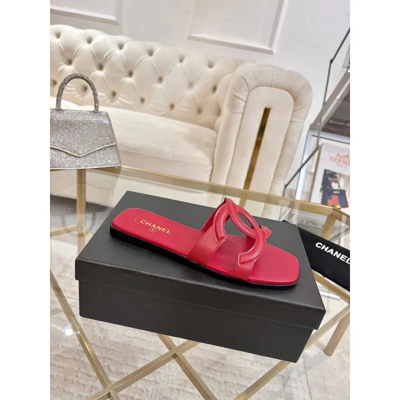 Chanel shoes for Womens Chanel slippers #A63952