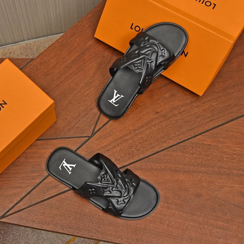 Louis Vuitton Shoes for Mens Louis Vuitton Slippers #A63108