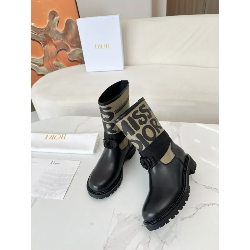 D-ior Shoes for D-ior boots for women 3cm #A55104