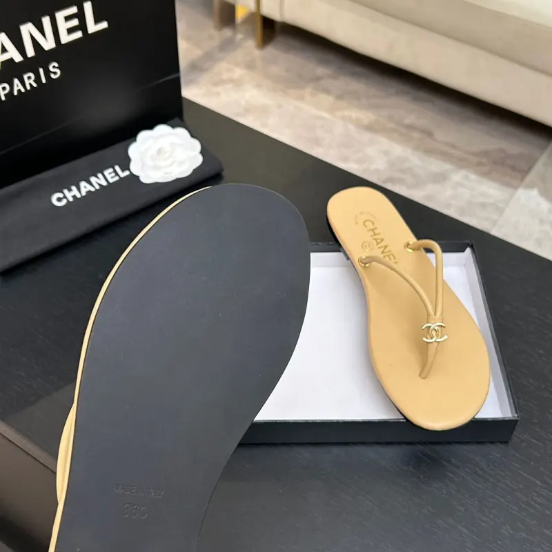 Chanel shoes for Womens Chanel slippers #A63913