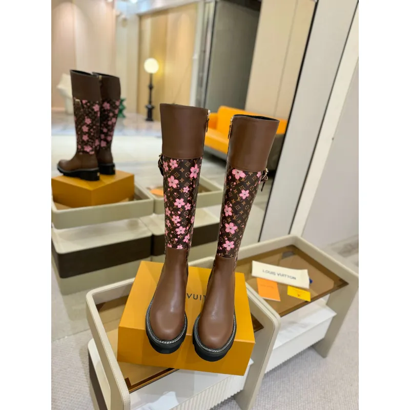 Louis Vuitton Shoes for Womens Louis Vuitton boots heel height:3.5cm #A58328 Louis Vuitton Shoes for Womens Louis Vuitton boots heel height:3.5cm #A58328
