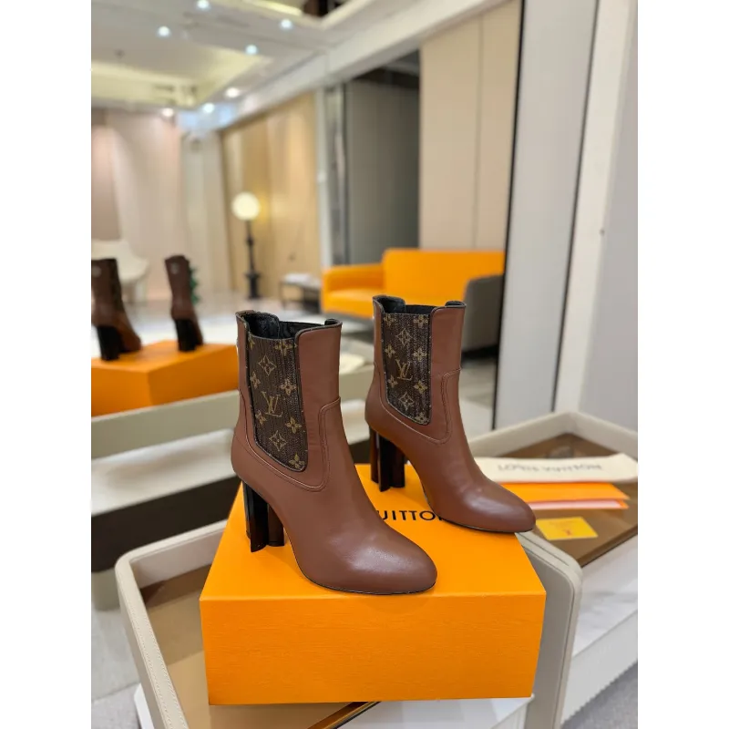 Louis Vuitton Shoes for Womens Louis Vuitton boots heel height:9cm #A58303