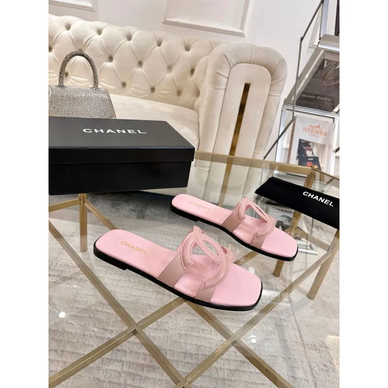 Chanel shoes for Womens Chanel slippers #A63953