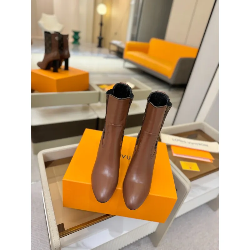 Louis Vuitton Shoes for Womens Louis Vuitton boots heel height:9cm #A58303