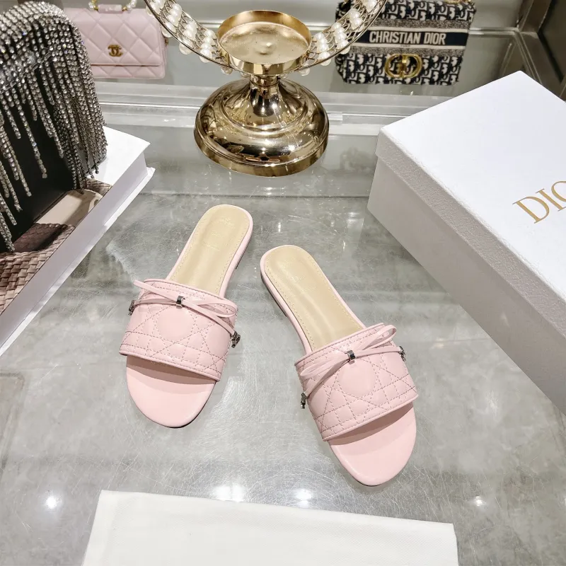 Dior Shoes for Dior Slippers for women Heel height:4cm #A65266
