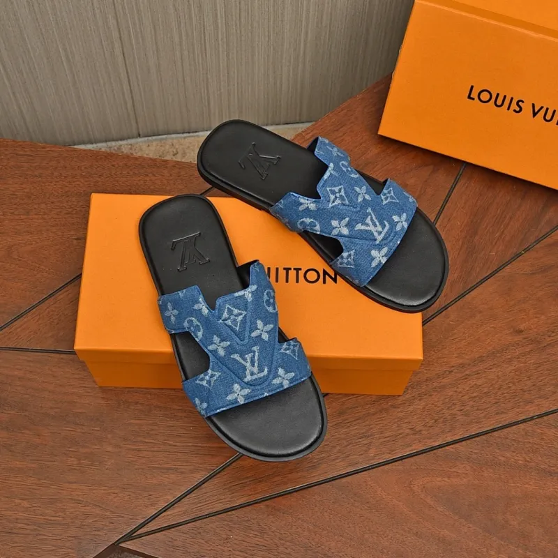 Louis Vuitton Shoes for Mens Louis Vuitton Slippers #A63109