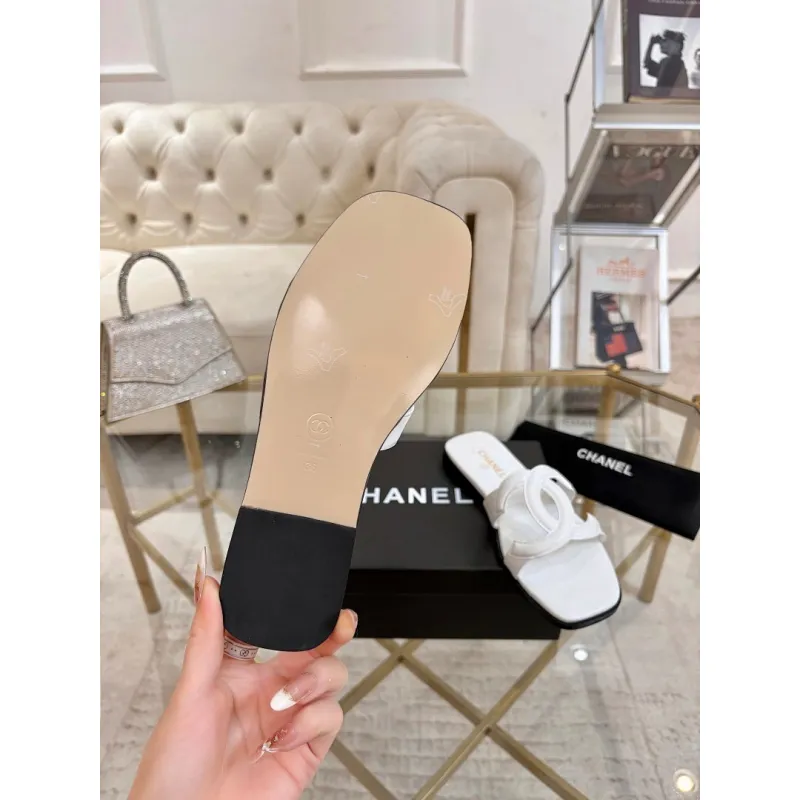 Chanel shoes for Womens Chanel slippers #A63950