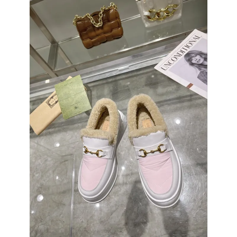 Gucci Shoes for Women Gucci Boots snow boots heel height:3cm #A58297 Gucci Shoes for Women Gucci Boots snow boots heel height:3cm #A58297