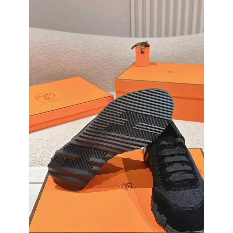 Hermes Casual shoes for Men Black High Quality #A52313