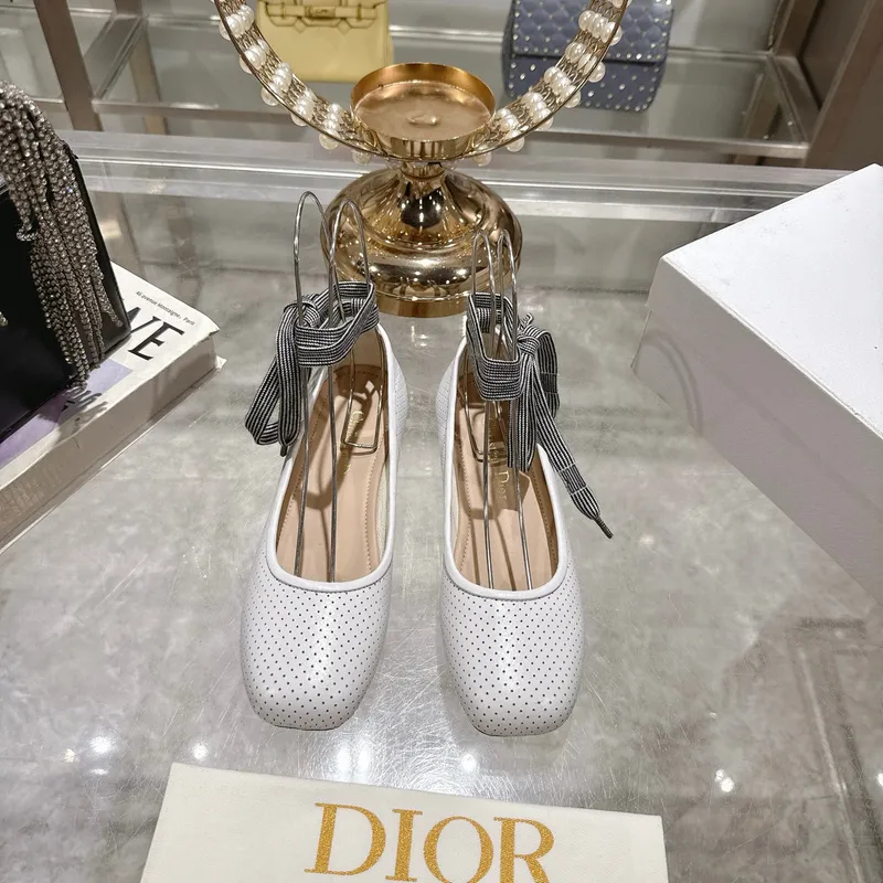 D-ior Shoes 25 Spring and Summer New Ribbon Womens Shoes #A53178 D-ior Shoes 25 Spring and Summer New Ribbon Womens Shoes #A53178
