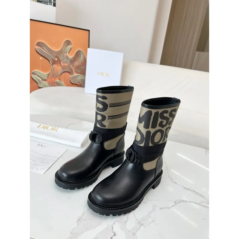 D-ior Shoes for D-ior boots for women 3cm #A55104