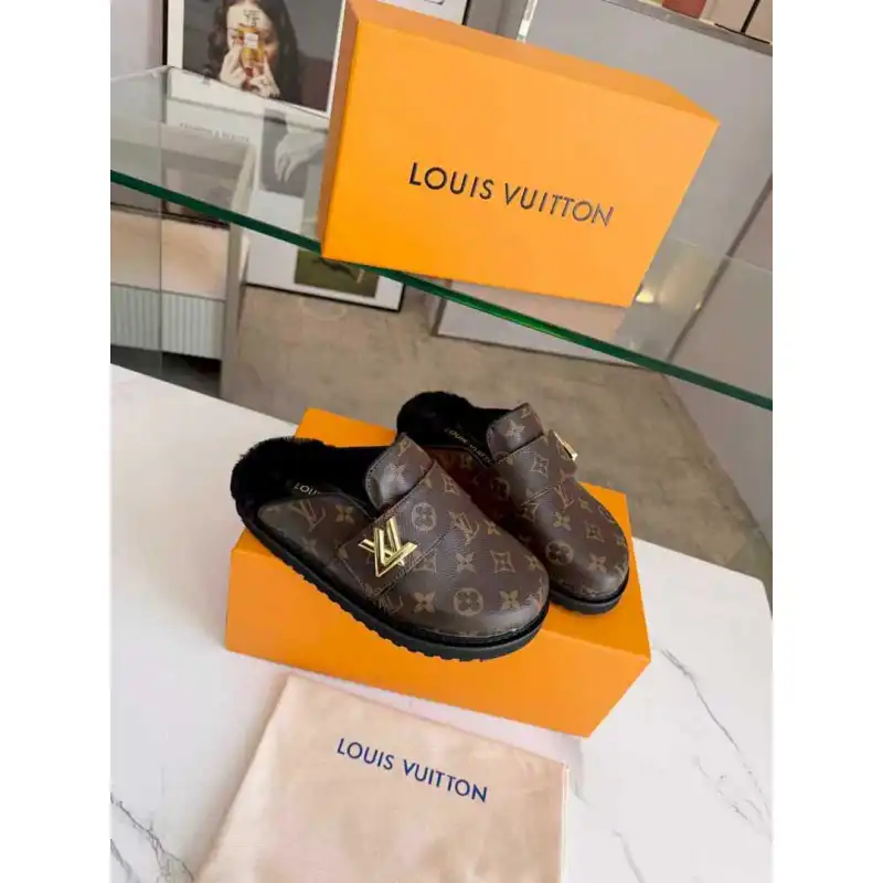 Louis Vuitton Shoes for Womens Louis Vuitton Slippers #A58622