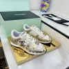 Chanel shoes for Womens Chanel Sneakers Les nouvelles cornes dargent de Chanel #A53236