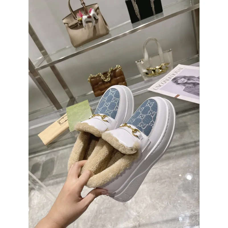 Gucci Shoes for Women Gucci Boots snow boots heel height:3cm #A58293