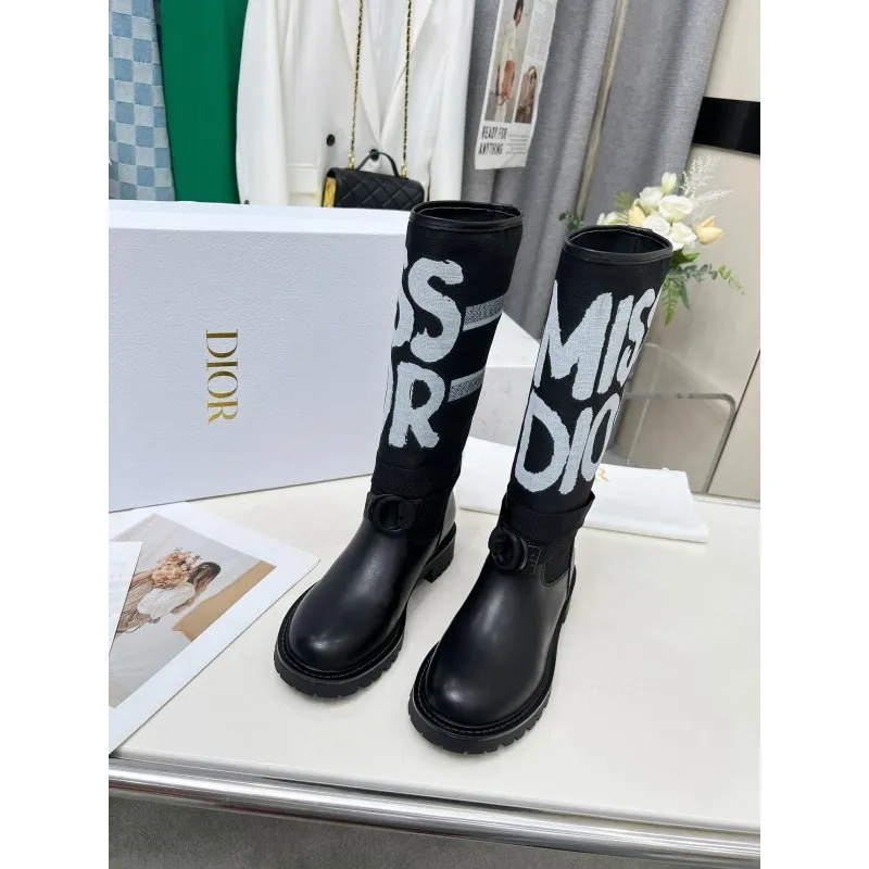 D-ior Shoes for D-ior boots for women 3cm #A55101