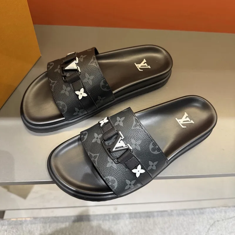 Louis Vuitton Shoes for Mens Louis Vuitton Slippers #A62465