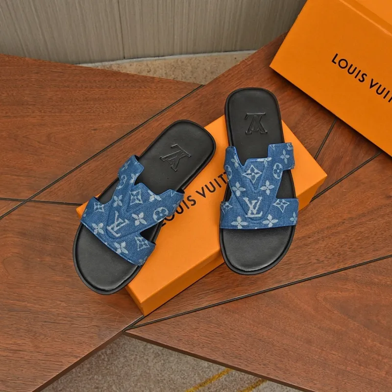 Louis Vuitton Shoes for Mens Louis Vuitton Slippers #A63109
