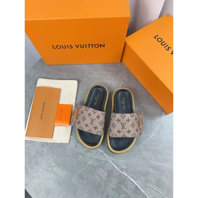 Louis Vuitton Shoes for Mens Louis Vuitton Slippers #A35186 Louis Vuitton Shoes for Mens Louis Vuitton Slippers #A35186