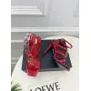 YSL Shoes for Womens Stunning YSL Yellow Patent Leather Strappy High - Heel Sandals Heel height:10.5cm #A54191