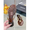 Chanel Jelly Flip Flops TPU Waterproof Beach Sandals #A65287