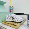 Chanel shoes for Womens Chanel Sneakers Les nouvelles cornes dargent de Chanel #A53236