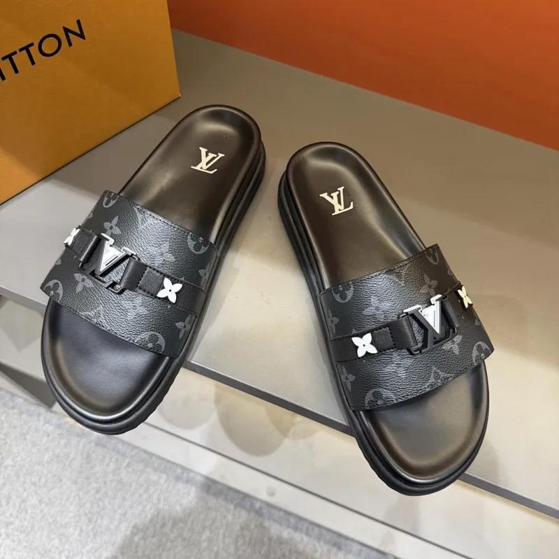 Louis Vuitton Shoes for Mens Louis Vuitton Slippers #A62465