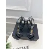 YSL Shoes for Womens Stunning YSL Yellow Patent Leather Strappy High - Heel Sandals Heel height:10.5cm #A54191
