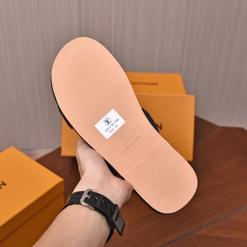 Louis Vuitton Shoes for Mens Louis Vuitton Slippers #A63104