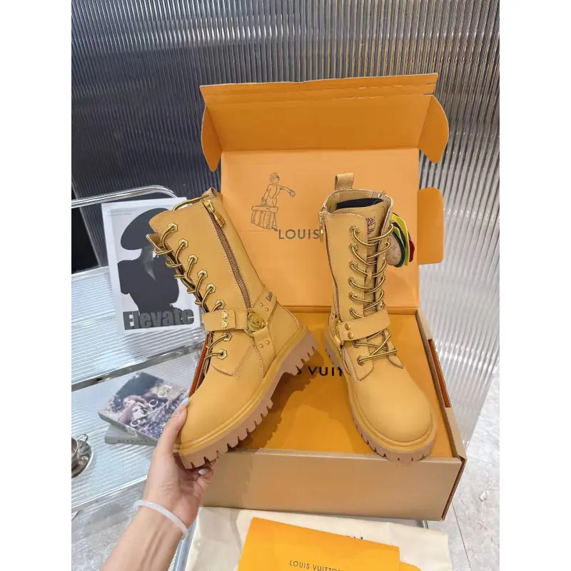 Louis Vuitton XTimberland Boots for Louis Vuitton Unisex Shoes #A54591