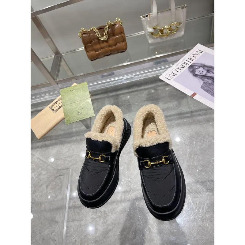 Gucci Shoes for Women Gucci Boots snow boots heel height:3cm #A58295 Gucci Shoes for Women Gucci Boots snow boots heel height:3cm #A58295