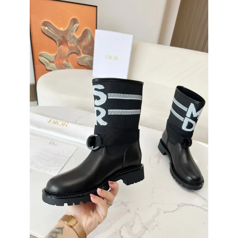 D-ior Shoes for D-ior boots for women 3cm #A55103