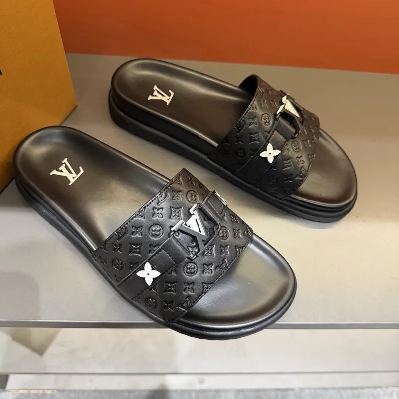 Louis Vuitton Shoes for Mens Louis Vuitton Slippers #A62466