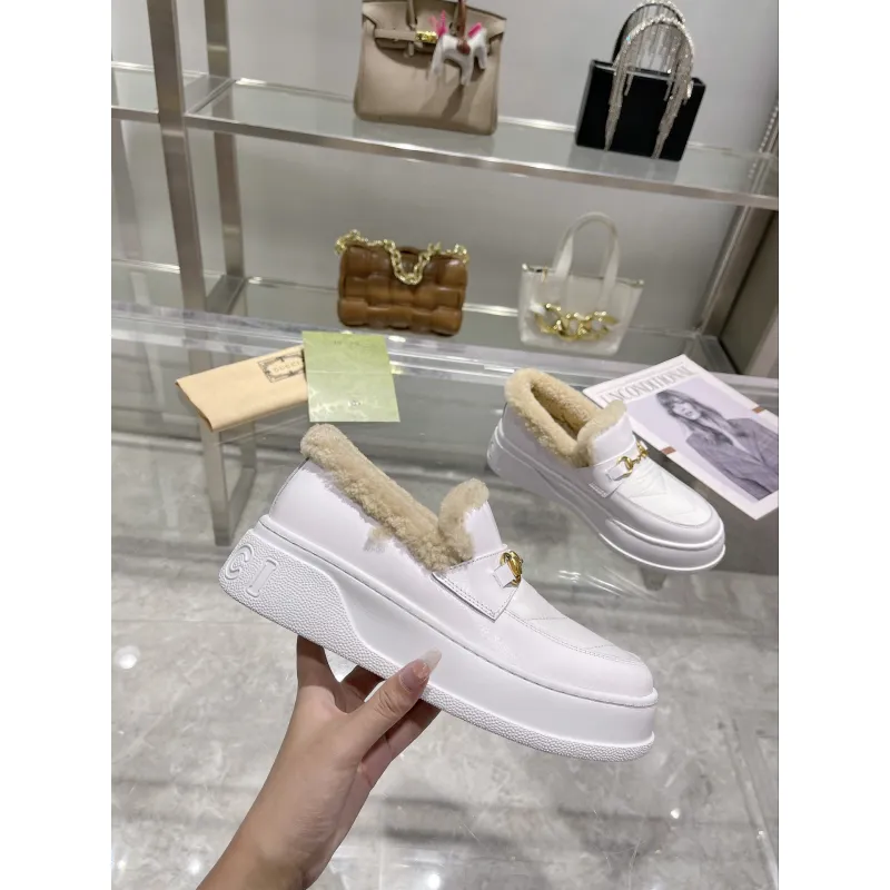 Gucci Shoes for Women Gucci Boots snow boots heel height:3cm #A58296
