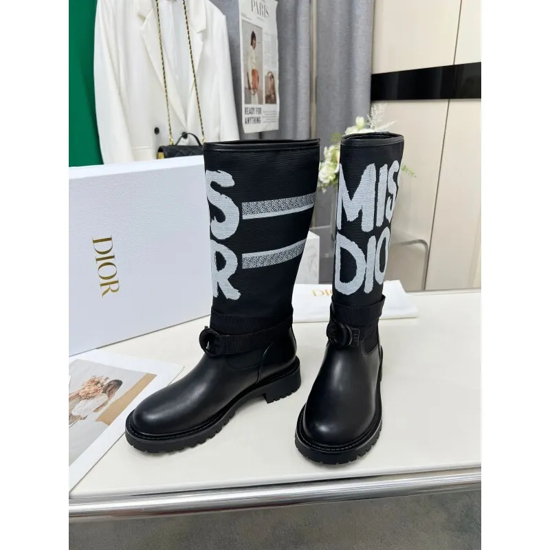 D-ior Shoes for D-ior boots for women 3cm #A55101