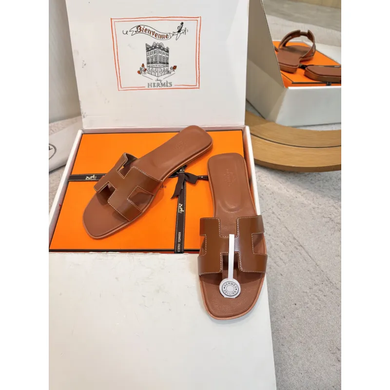 Hermes slippers Shoes for Womens Shoes #A61780