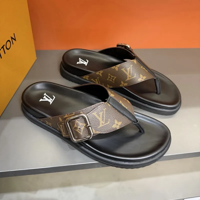 Louis Vuitton Shoes for Mens Louis Vuitton Slippers #A62473