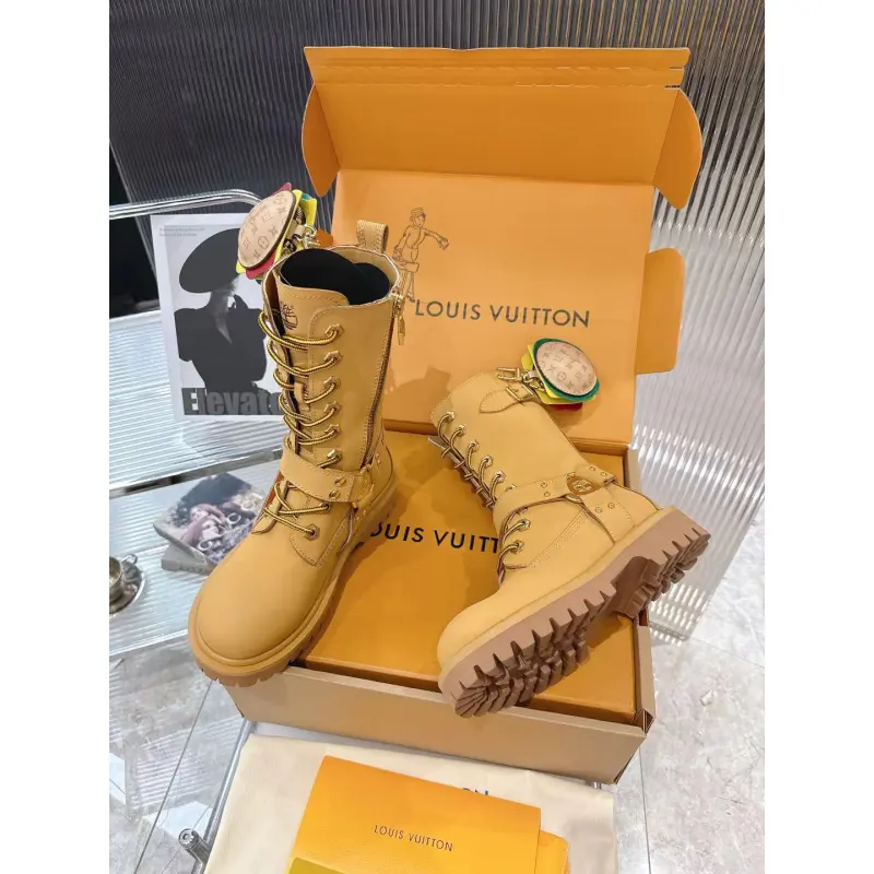 Louis Vuitton XTimberland Boots for Louis Vuitton Unisex Shoes #A54591