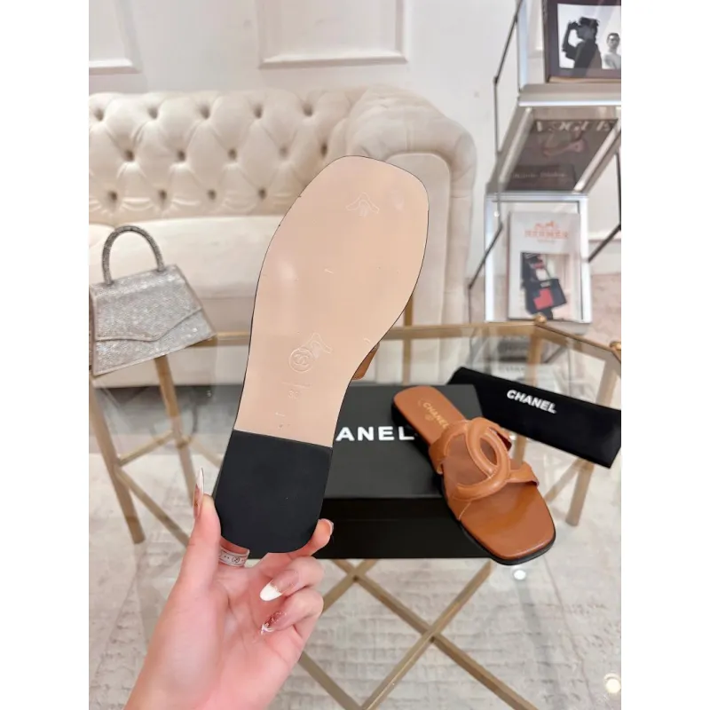 Chanel shoes for Womens Chanel slippers #A63951