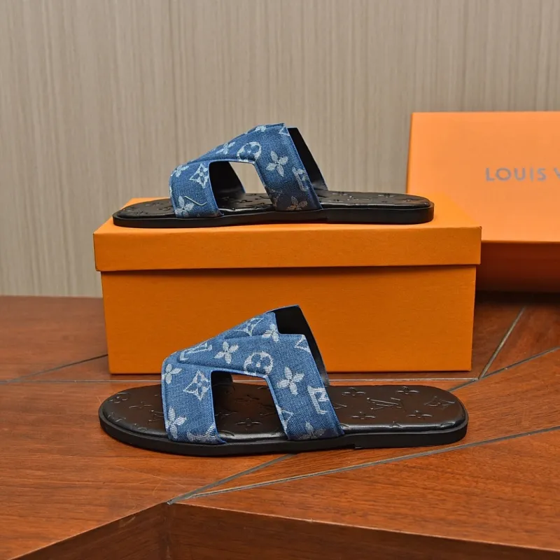 Louis Vuitton Shoes for Mens Louis Vuitton Slippers #A63111