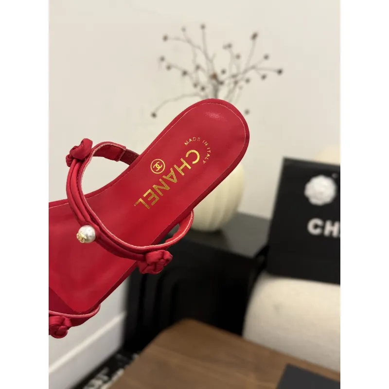 Chanel shoes for Womens Chanel slippers #A62856