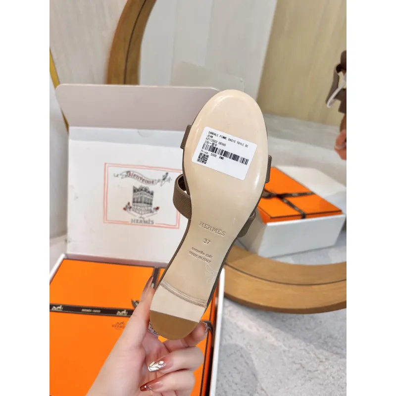 Hermes slippers Shoes for Womens Shoes #A61785