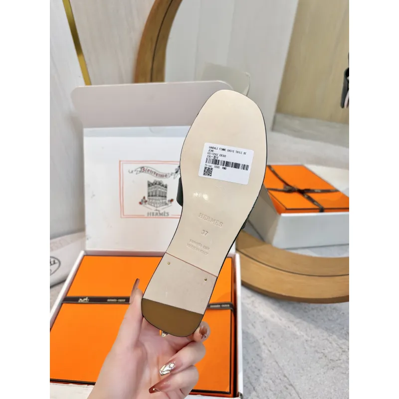 Hermes slippers Shoes for Womens Shoes #A61781