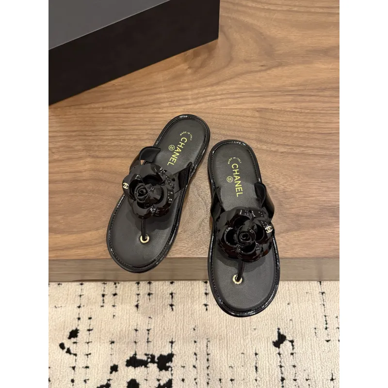 Chanel shoes for Womens Chanel slippers #A62880