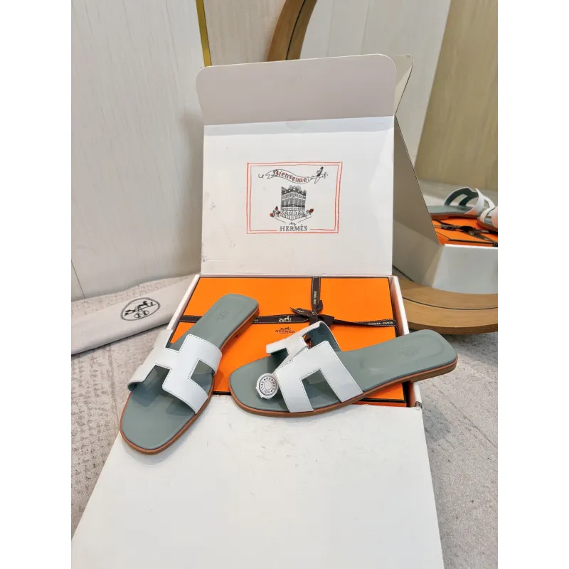 Hermes slippers Shoes for Womens Shoes #A61782