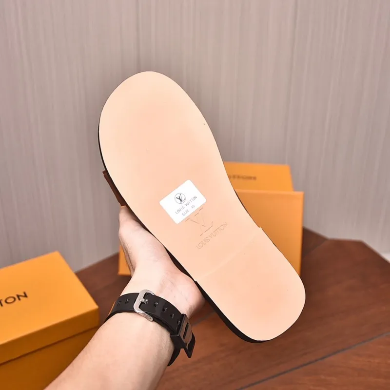 Louis Vuitton Shoes for Mens Louis Vuitton Slippers #A63105